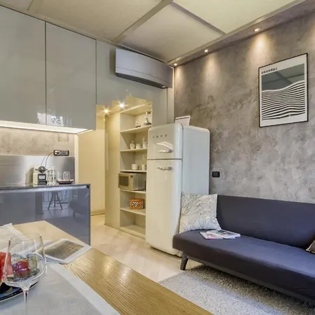 Cerva - Cozy 1 Bedroom With Balcony In San Babila By Rentopolis Apartmán